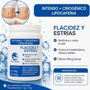 gel intenso criogénico reafirmante+lipocafeina
